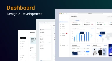 We'll design and develop your dashboard for your company
