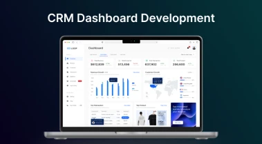 We specialize in full-stack development for custom admin dashboards & CRM applications.